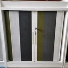 Customized plastic roller shutter door grey black tambour doors for RV electronic vehicle storage box