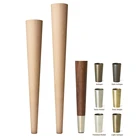 Solid Wood Table Leg Hot Sale Furniture Sofa Wood Feet Table Chair Wooden Legs Fixing Legs To Glass Table