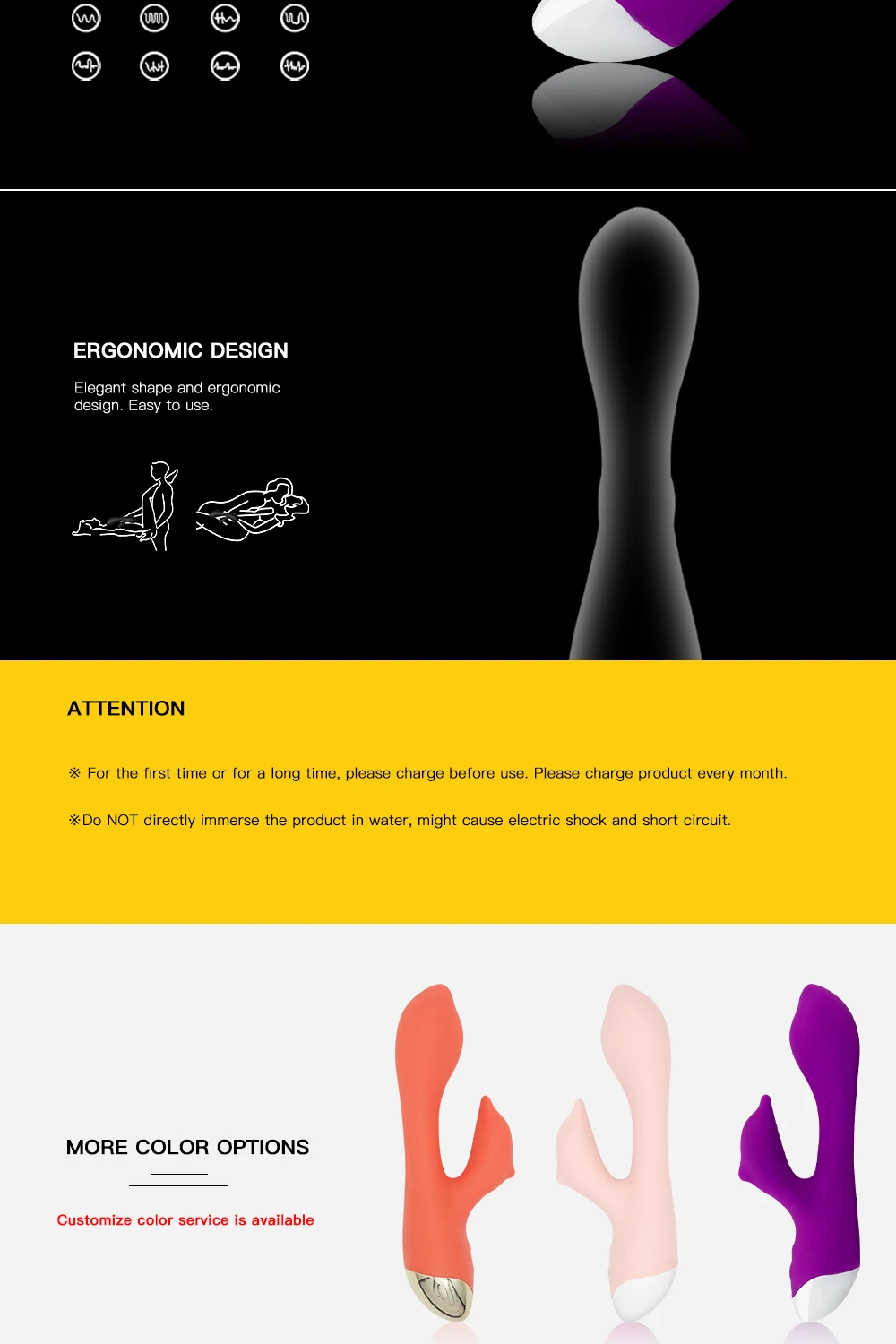 Бесшумный Женский Вибратор