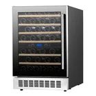 Wine and beverage fridge dual zone wine fridge corner wine fridge