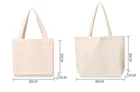Customized Canvas shopping bag eco handbag advertising Printing logo