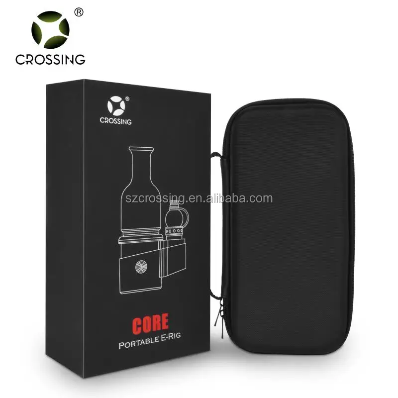 First-Ever Smart Rig Maximum 3050mah crossing Core wax enail glass Device vaporizer Electric Wax vape pen in stock