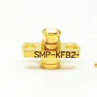 Mount Shoulder Straight Connector SMP 2-Hole Flange Mount Shoulder Female Straight RF Cable Connector