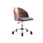 Design Furniture Modern Fashion Home Office Cushion Selling Wheels Walnut Wood Chairs