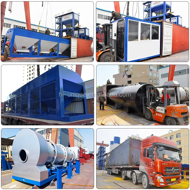 asphalt drum batch plant