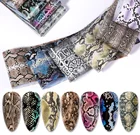 Nail Sticker Nail Art Nails 2020 Fashion Style Serpentine Nail Art Transfer Foil Nail Foil Sticker
