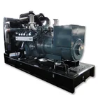 12v diesel generator water cooled Silent/Open with engine Doosan DP180LB 50HZ