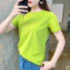 Summer Shirt O-neck Custom Embroidered T-shirt