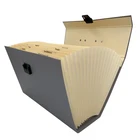 Kraft paper A4 File Folder Durable Briefcase Document Bag Envelope Paper file