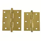 Low price customized size brass loose pin door hinge