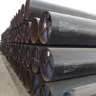 api customized specifications saw spiral round welded black carbon mild seamless steel pipe / tube fittings