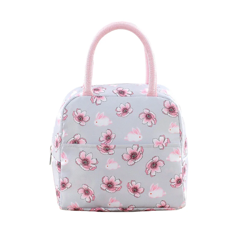 Popular promotional school tote kids insulated lunch bag