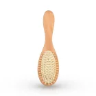 Zhejiang Hair Care Treatment Product Customised Private Label Magic Detangling Baby Scalp Wooden Salon Hair Brush Tools