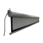 84 inches 4/3 fiber glass electric projection screen for school classroom