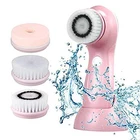 Electric Facial Cleansing Brush Face Brush USB Rechargeable Rotating Face Brush Exfoliating Reduce Oil Acne Dead Skin