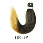 Flame Retardant Japanese Fiber Braids Black Yellow Synthetic Hair Ombre Jumbo Braids Extension For African Hair