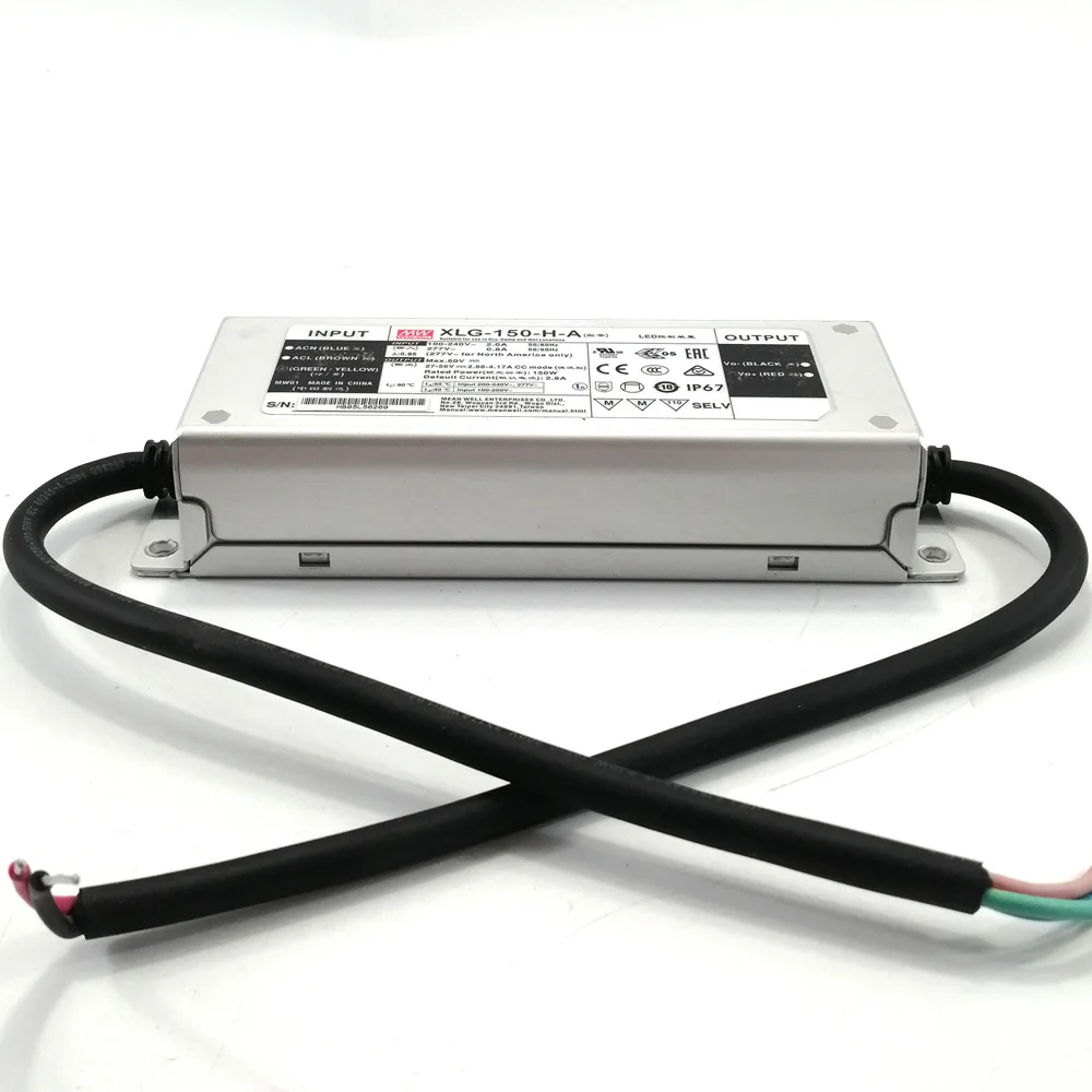 Meanwell Xlg 150 H A Waterproof Led Power Supply 2800ma 150w Led Driver