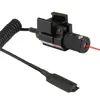 Tactical mira pistol Red dot laser sight With 21mm Rail Mount and Tail Line Switch.