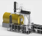 5tons used waste motor oil recycling to diesel refinery machine distillation plant