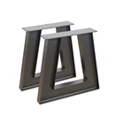 Factory Price I Beam Furniture Legs Retro Wrought Iron Table Base Metal Feet for Dining Coffee Table