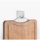 304 stainless steel seamless wall hook creative gravity hook coat hanger heavy duty adhesive hooks