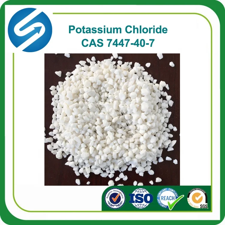 White Potassium Chloride Granular Potassium Chloride White Granular Cas