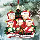 Personalized Survived Family Ornament 2020 Christmas Holiday Decorations