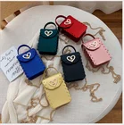 Hand Bags Bags Hand Mini Shoulder Cute Jelly Ladies Hand Bags Pu Leather Handbag