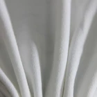 80% cotton 20% polyester white color terry towel fabric for hotel-18003810