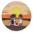 China Manufacturer OEM Metal Pins Cheap Custom Cartoon Glitter Soft Lapel Pin Custom Logo Hard Enamel Pin
