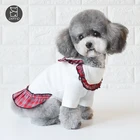 100% cotton sprint and autumn dog coat clothes small dog clothes pet apparel and accessories