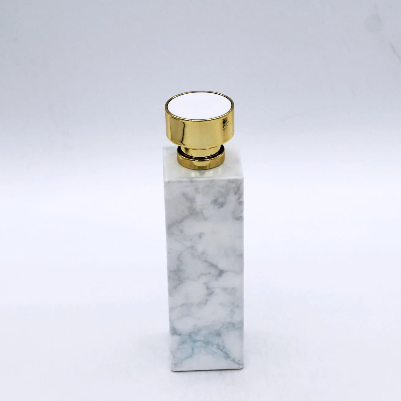 hot selling fancy 100ml new design white empty vintage cosmetic perfume bottle glass