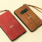 Wallet Wholesales PU Leather Wallet Passport 3 In 1 Powerbank Wireless Charger Credit Card Holder