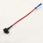 UL1015 16AWG 150MM Blue terminal Micro2 fuse holder