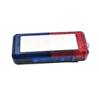 Rechargeable roadway traffic strobe Blinking light shoulder light