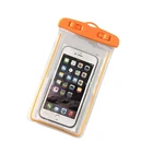 2019 Universal Water Proof PVC Mobile Phone Cases Clear Pouch Waterproof Bag Water Proof Cell Phone Bag With Lanyard