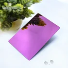 201 304 316 430 grade 8k gold colored polishing mirror finish metal decorative stainless steel sheet and plates prices