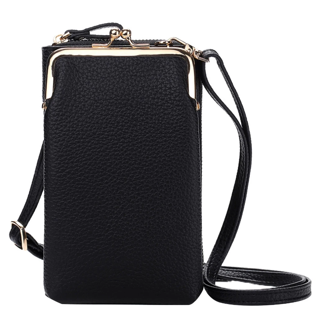 product-designer handbags Women Fashion Solid Wallet Large Capacity Mobile Phone Bag Card Slot Adjus-2