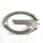 Factory Wholesale Brushed Finished Stainless Steel Custom 3D Metal Car Logo