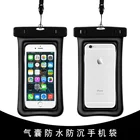 Factory Directly Sale Universal Cell Phone Cover PVC Dry Bag Case Pouch with Neck Strap for iphone 11 pro max Waterproof Pouch