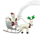 Christmas Decoration Supplies zinc alloy ornament Christmas tree with small alphabet ornament
