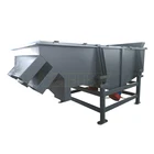 Hot sale food industry linear vibrating sieve machine