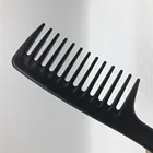 2019 best selling plastic hair hot comb with logo