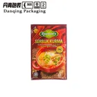 Hotpot soup base metallic packaging bag high barrier printing packaging for food