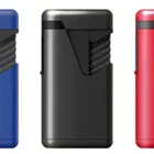 ZENGAZ ZL-9 WINDPROOF REFILLABLE DUAL FLAME JET CIGAR TORCH LIGHTER CUSTOM LOGO