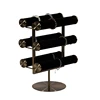 Detachable 3 Tiers Velvet Jewelry Display Stand Both Sides Watch Jewelry Bracelet Bangle Stand with 6 Hanging Bars