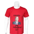 Kenya cotton men wholesale China custom election 120 gsm t shirt