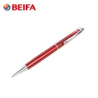 Beifa KD962618 Advertising Promotion Gift Slivery Crystal Metal Ball Point Pen With Custom Bling Pen Logo