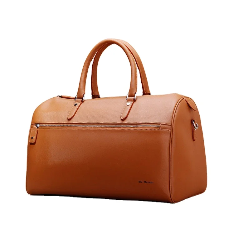 pure leather travel bags