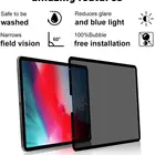 Fully Removable Privacy Screen Protector For iPad Pro 12.9 inch 3H Anti Spy Screen Protector For Laptop